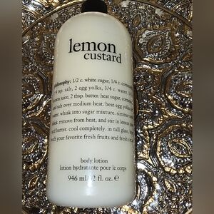 32 oz Philosophy Lemon Custard Body Lotion